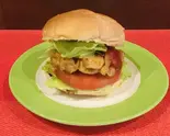 チキンケバブバーガー Halal Chicken Kebab Burger（キッチン ローズ）