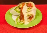 激辛チキンケバブラップ Super spicy chicken kebab wrap roll Halal（キッチン ローズ）