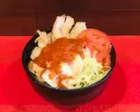 チキンケバブサラダ丼 Chicken kebab salad bowl Halal（キッチン ローズ）