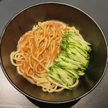 胡麻麻辣ソース鶏肉まぜ麺（中華ビストロ享京味シャンジィンウェ）