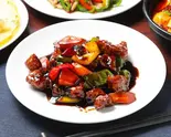 黒酢豚 Sweet and Sour Black Pork（慶太郎餃子酒場 高田馬場店）