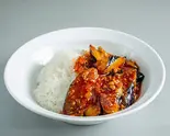麻婆茄子飯（大盛華）