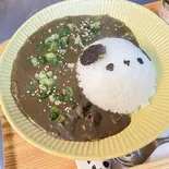 ぱんだっこの黒カレー(アートカフェ&バーぱんだっこ)