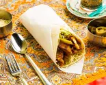 ケバブラップチキン(肉増量) Chicken Kebab Wrap (with Extra Meat)（セブンスパイス ケバブアンドバー）