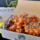 ありらんヤンニョムチキン(300g)【아리랑양념치킨】Arirang Seasoned Chicken（ありらんホットドッグ鶴橋店）