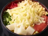 もち明太チーズもんじゃ（大和）