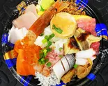 大漁丼(笹舟丼丸 仲宿店)