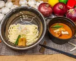 辛味噌にんにくつけ麺（ラーメン ほそ道 京橋店）