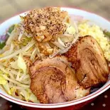 肉マシまぜそば（ラギちゃんラーメン北21条店）