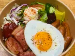 ソーセージベーコンプレート（〜おつまみとご飯〜 なごみ亭）