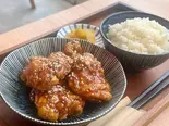 極鶏からあげ黒酢あんかけ3個弁当（東京からあげ極鶏(ゴクチー) 府中南店）