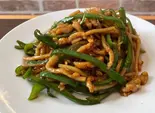 ⻘椒肉丝（楊福記 中華厨房）