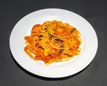 ナスとベーコントマトパスタ（アルバール淡路店）