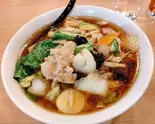 五目野菜刀削麵 Mixed Vegetables with Handmade Noodles（楊福記 中華厨房）