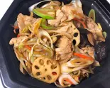 クミンと豚肉の炒め(孜然猪肉片)（龍香居）
