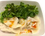 パクチー水餃子(6個入り)（龍香居）