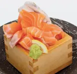 特製醤油漬け！サーモンスライス50g（本気のねぎとろ市場 鬼塚 鶴見店）