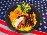 【Texas】チキンオーバーライス(もも) Chicken Over Rice (Thigh)(オーバーライス専門店 Glyph Like Hoom is.)