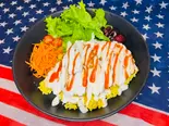 【New York】チキンオーバーライス(むね) Chicken Over Rice (Breast)(オーバーライス専門店 Glyph Like Hoom is.)