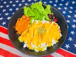 【New York Cheese】チキンオーバーライス(むね)withチーズ Chicken Over Rice (Breast) with Cheese(オーバーライス専門店 Glyph Like Hoom is.)