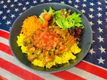 【Mexican】チキンオーバーライス(むね) Chicken Over Rice (Breast)(オーバーライス専門店 Glyph Like Hoom is.)