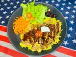 【Pork】プルドポークオーバーライス Pulled Pork Over Rice(オーバーライス専門店 Glyph Like Hoom is.)