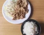 生姜焼きかけご飯（東橋餃子）