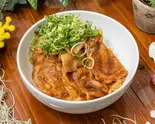 当店人気NO.1生姜たっぷり生姜焼き丼(ANIMAL Cafe and Bar mofutto)