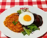 ロコモコ風チキンライス（【洋食】レストランHACHI一番町店 since1979<ナポリタン/オムライス>）