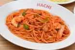 日本一のナポリタン（【洋食】レストランHACHI一番町店 since1979<ナポリタン/オムライス>）