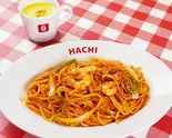 ナポリタン+お好きなスープ（【洋食】レストランHACHI一番町店 since1979<ナポリタン/オムライス>）