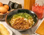 肉うどん・そば Meat Udon/Soba Noodles（うどん たこ焼き いちばん）