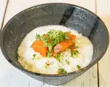 【拘り】漬け込みサーモン出汁とろろ丼【obsession】Salmon poke soup stock tororo bowl(出汁とろろ丼本舗〜ねばとろ次郎丸〜大正店)