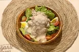 【絶品】豚しゃぶ出汁とろろサラダ【Exquisite】Pork shabu-shabu soup stock tororo salad(出汁とろろ丼本舗〜ねばとろ次郎丸〜大正店)