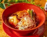旨辛味噌らーめん Spicy miso ramen（麺屋 猿のすけ 心斎橋店）