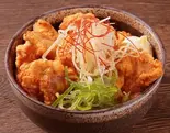 唐揚げ丼 Fried rice bowl（麺屋 猿のすけ 心斎橋店）