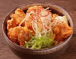 ミニ唐揚げ丼 Fried rice bowl mini（麺屋 猿のすけ 心斎橋店）