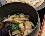 旨辛 茄子汁うどん 大盛り(550g)（武蔵野うどん きくのや）