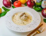 自家製ベーコンのカルボナーラ（ITALIAN BAL NIINA）