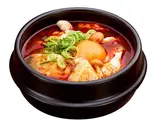 純豆腐チゲ(ライス＆おかず1点セット) Tofu Korean Stew (With Rice)（吉弁 からあげ＆弁当）