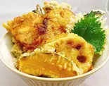 大山鶏のかしわ天丼(蕎麦処 いなたや アトレ亀戸店)