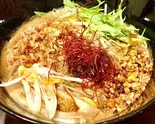 豆乳汁なし坦々麵(ぷーある 元祖焼きシュウマイと絶品汁なし坦々麺 pu-aru)
