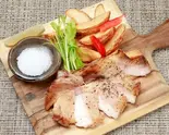 豚ロース肉ステーキ200g ライス付きPork Loin Steak 200g（Asian Dining CHOTARO）