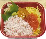 カニウニイクラ丼（Coast Farm 丼丸 本八幡店）
