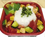 バラとろろ丼（Coast Farm 丼丸 本八幡店）