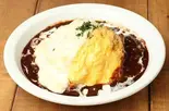 ふわふわチーズのデミオムライス(ふわふわ夢見るオムライス)