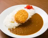 特製カニクリームコロッケカレー Special Crab Cream Croquette Curry(肉食系カレー カレーの虎)