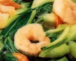 エビ入り青梗菜炒め(ニイハオ 大井町店)