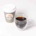 HOTコーヒー(mug cafe 北浜店)