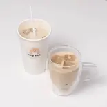 ICEカフェオレ(mug cafe 北浜店)